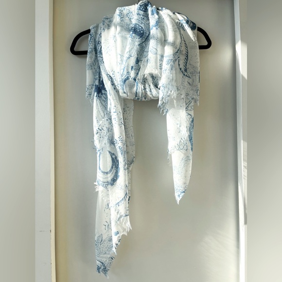 TILO Scarves Pretty Paisley scarf 💙 NWOT - Picture 6 of 10